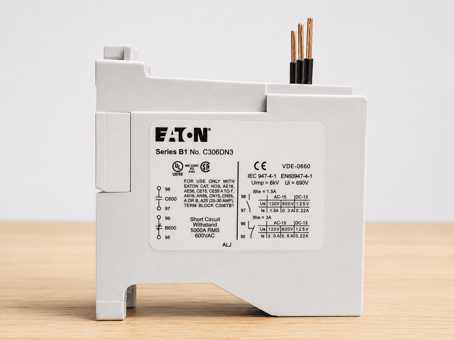 Cutler-Hammer C306DN3 Overload Relay